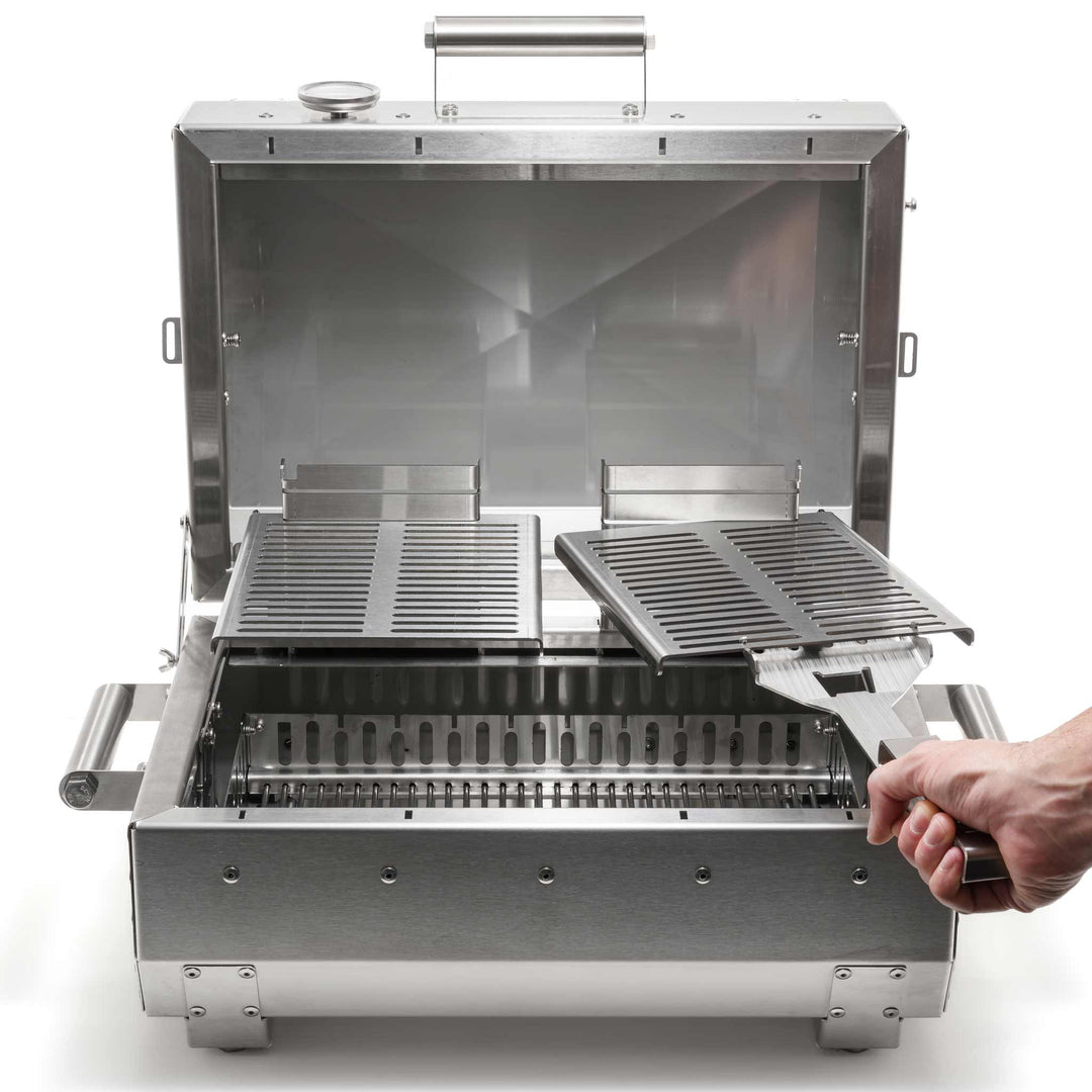 Rover 2 DLX Charcoal Grill & Smoker